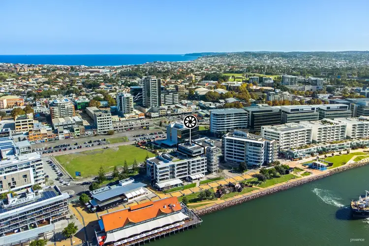 Second view of Homely unit listing, 601/17 Honeysuckle Drive, Newcastle NSW 2300