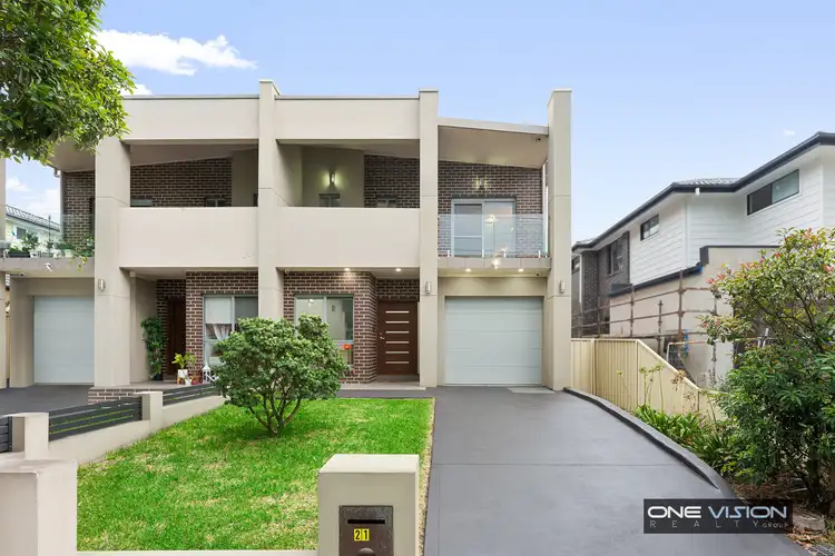 Second view of Homely semi-detached listing, 21 Beamish Road, Northmead NSW 2152