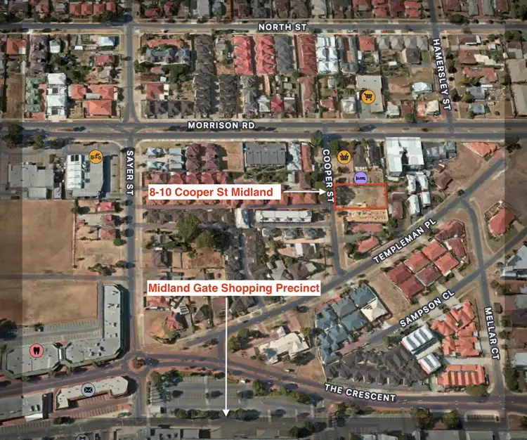Third view of Homely land listing, 10 Cooper Street, Midland WA 6056