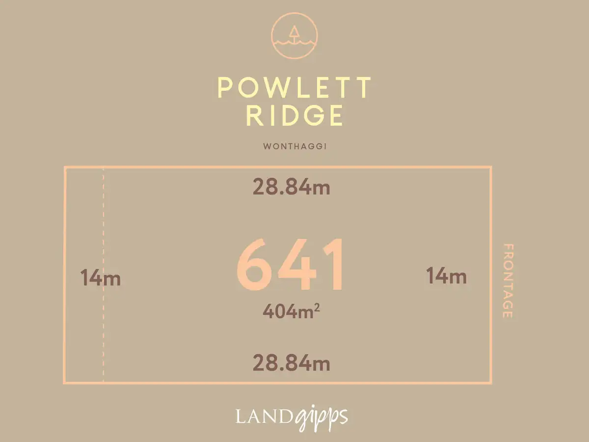 Main view of Homely land listing, LOT 641 Powlett Ridge Estate, Wonthaggi VIC 3995