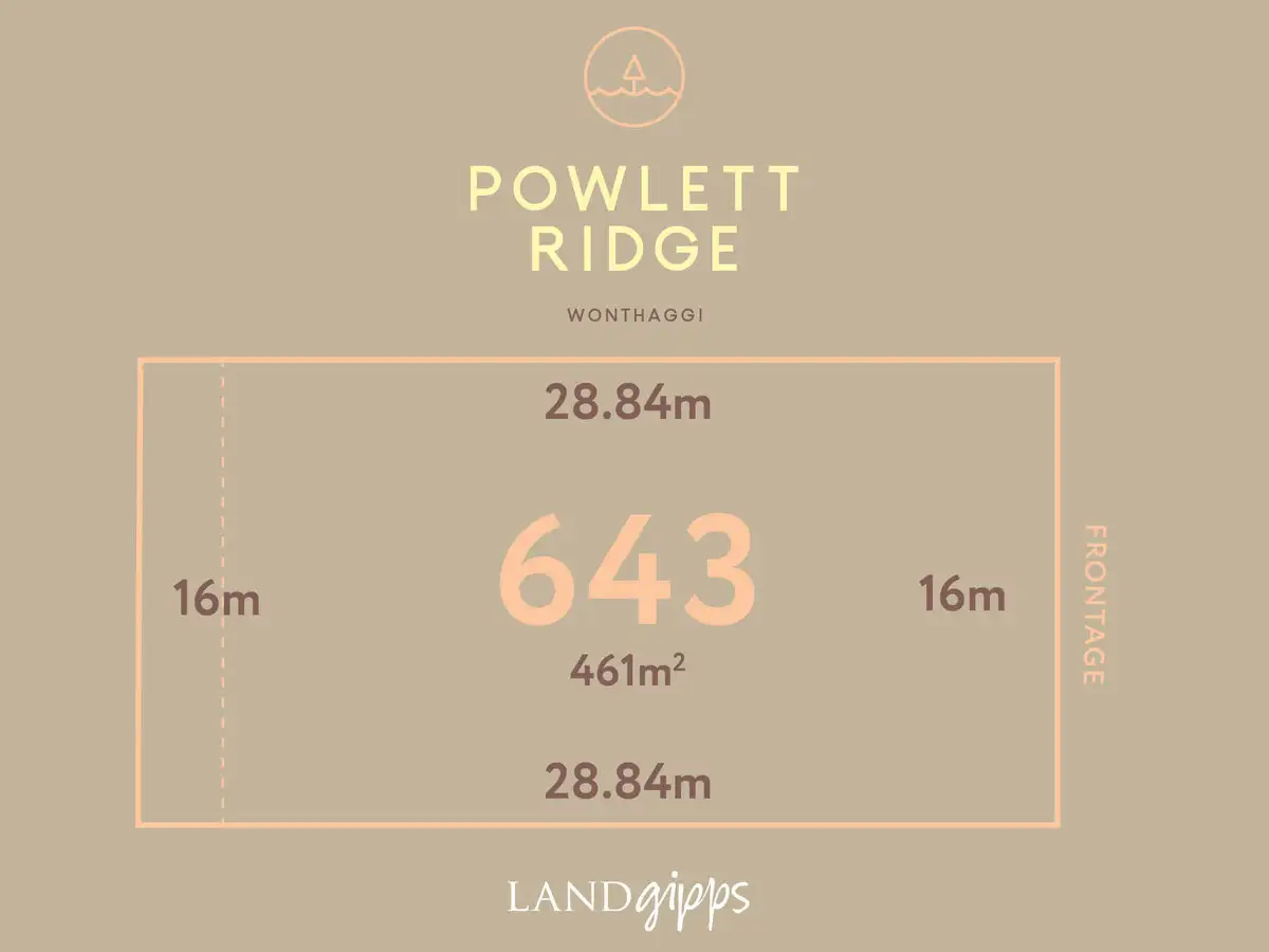 Main view of Homely land listing, LOT 643 Powlett Ridge Estate, Wonthaggi VIC 3995