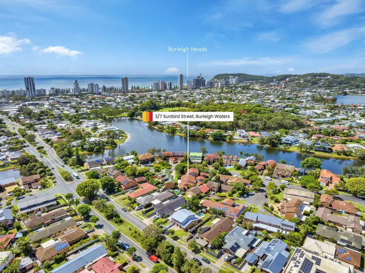 Main view of Homely villa listing, 3/7 Sunbird Street, Burleigh Waters QLD 4220