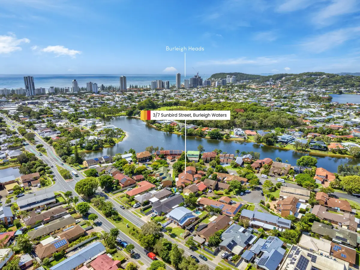 Main view of Homely villa listing, 3/7 Sunbird Street, Burleigh Waters QLD 4220