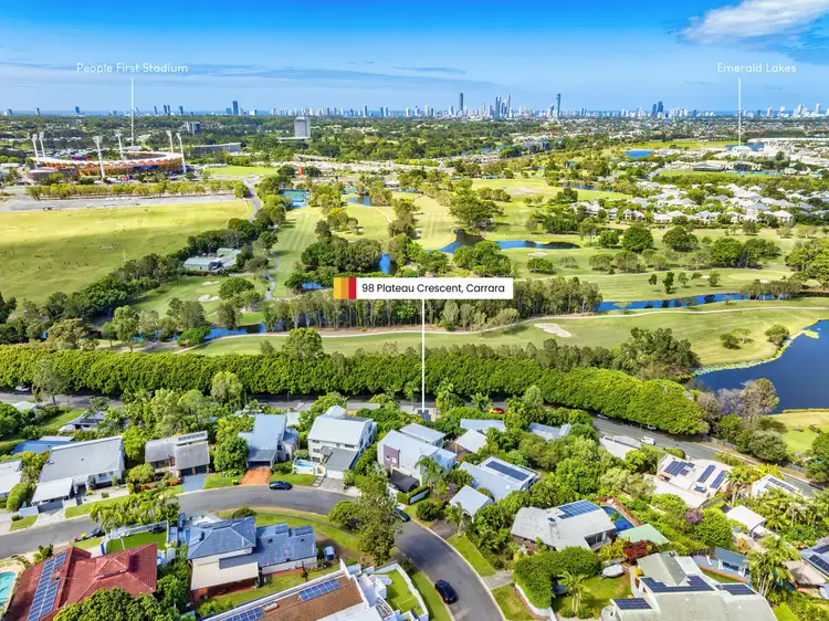 Main view of Homely house listing, 98 Plateau Crescent, Carrara QLD 4211
