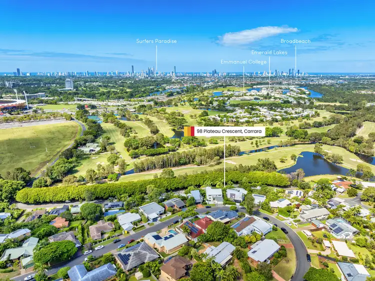 Second view of Homely house listing, 98 Plateau Crescent, Carrara QLD 4211