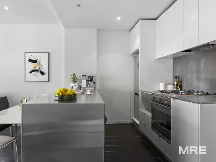 Second view of Homely apartment listing, 2110/620 Collins Street, Melbourne VIC 3000