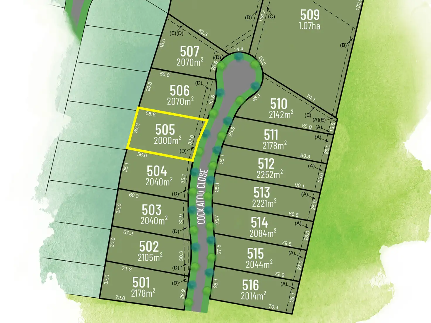 Main view of Homely land listing, LOT 505 Cockatoo Close, Scone NSW 2337