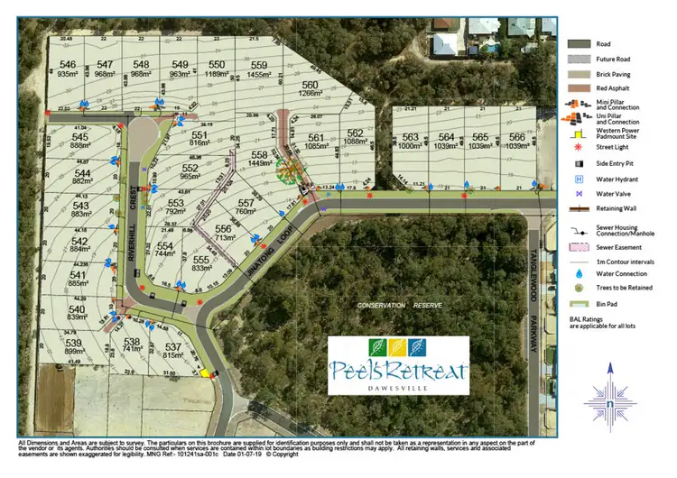 Third view of Homely land listing, LOT 550, 12 Riverhill Crest, Dawesville WA 6211