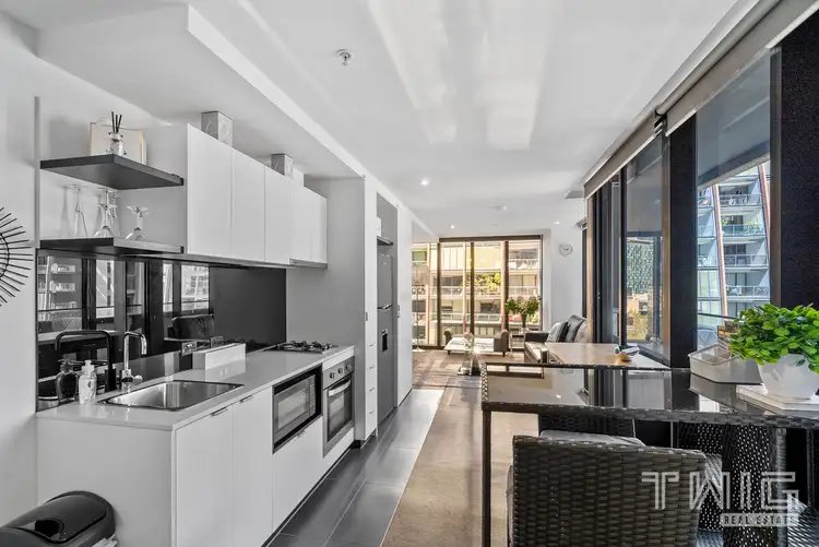 Second view of Homely apartment listing, 1012/7 Katherine Place, Melbourne VIC 3000