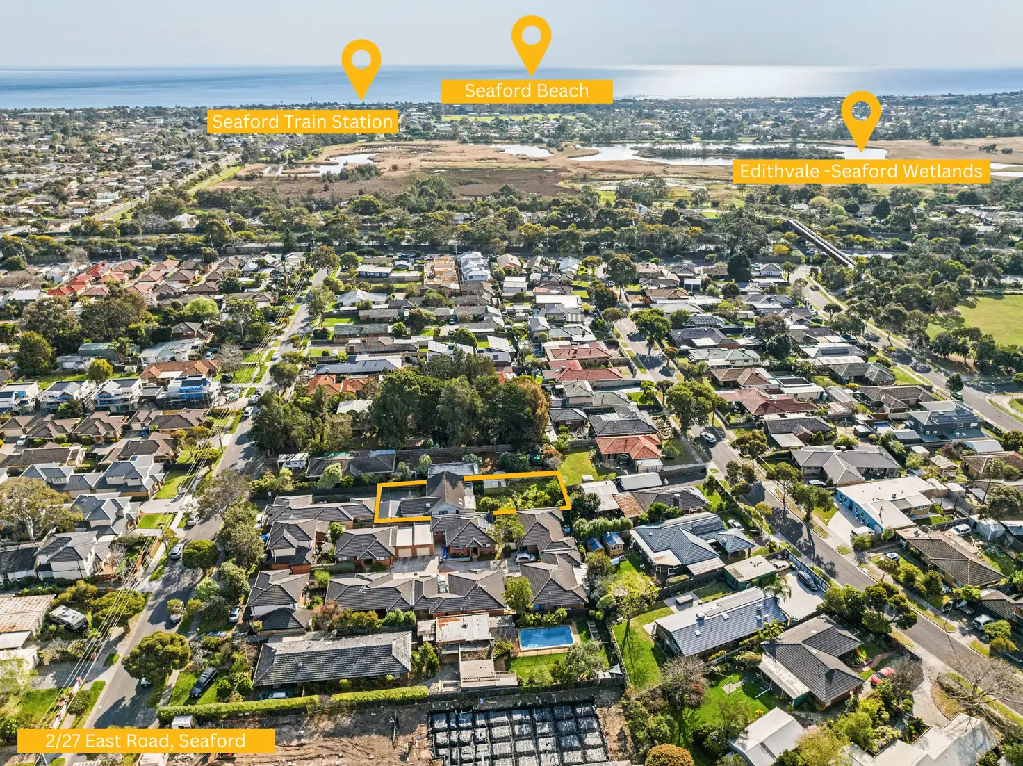Main view of Homely house listing, 2/27 East Road, Seaford VIC 3198