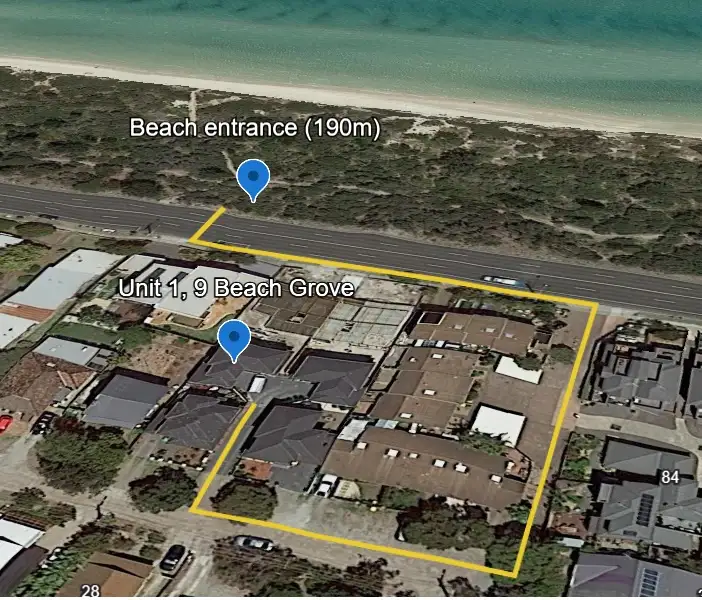 Second view of Homely townhouse listing, 1/9 Beach Grove, Seaford VIC 3198