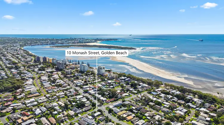 Main view of Homely house listing, 10 Monash Street, Golden Beach QLD 4551