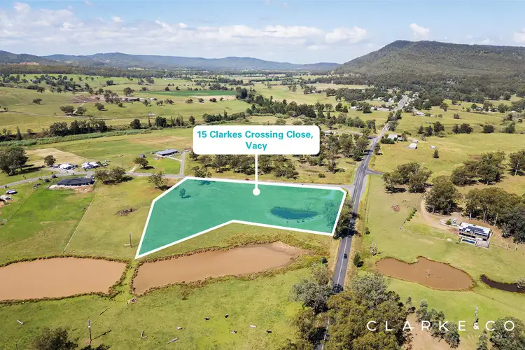 Main view of Homely land listing, 15 Clarkes Crossing Close, Vacy NSW 2421