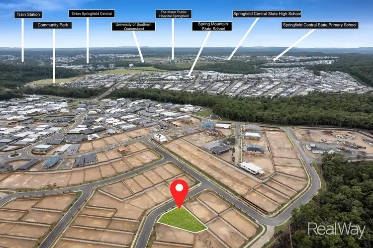 Second view of Homely land listing, LOT 8669, 6 Heavitree Street, Spring Mountain QLD 4300