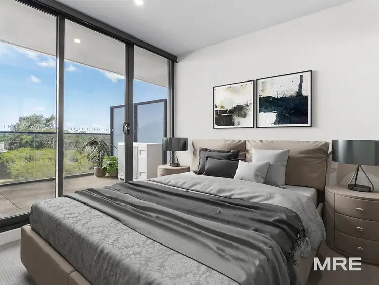 Second view of Homely apartment listing, 208/5 Olive York Way, Brunswick West VIC 3055
