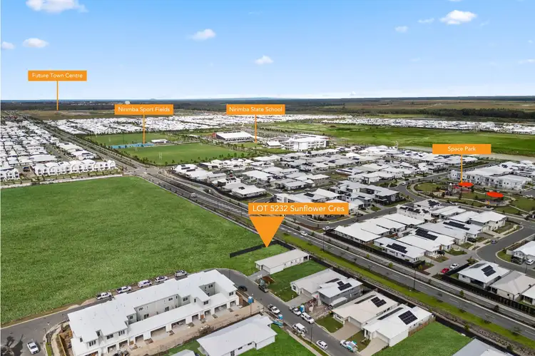 Third view of Homely land listing, LOT 5296 Sunflower Crescent, Nirimba QLD 4551