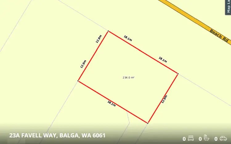 Second view of Homely land listing, 23A Favell Way, Balga WA 6061
