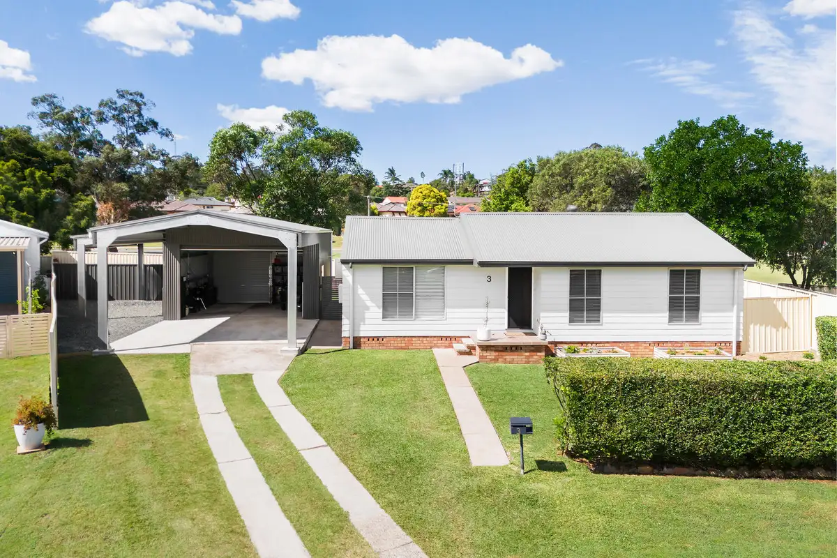 Main view of Homely house listing, 3 Mountbatten Close, Rutherford NSW 2320