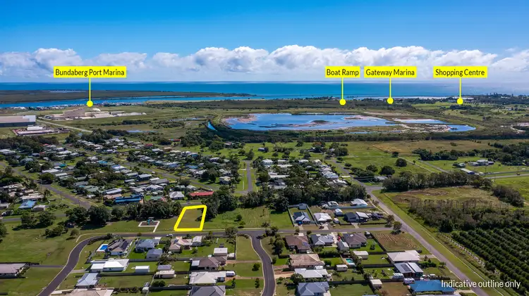 Main view of Homely land listing, 21 Avalon Street, Burnett Heads QLD 4670