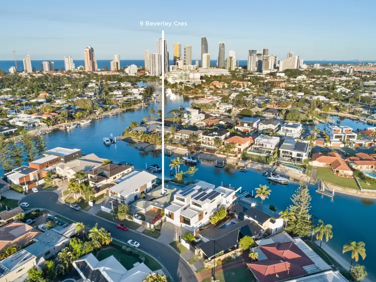 Second view of Homely house listing, 9 Beverley Crescent, Broadbeach Waters QLD 4218