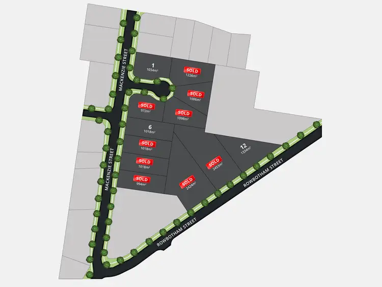 Second view of Homely land listing, LOT 6, "Augusta Green" 526 Mackenzie Street, Middle Ridge QLD 4350