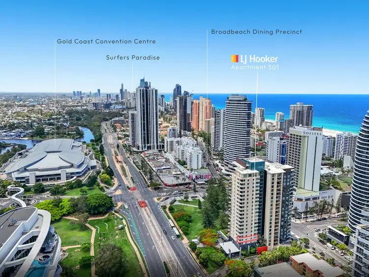 Fifth view of Homely apartment listing, 301/2685-2689 Gold Coast Highway, Broadbeach QLD 4218