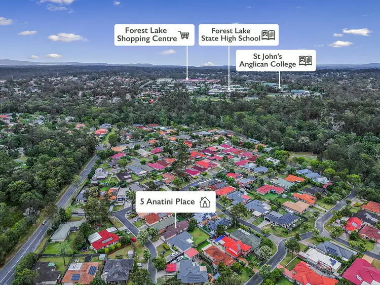 Second view of Homely house listing, 5 Anatini Place, Forest Lake QLD 4078