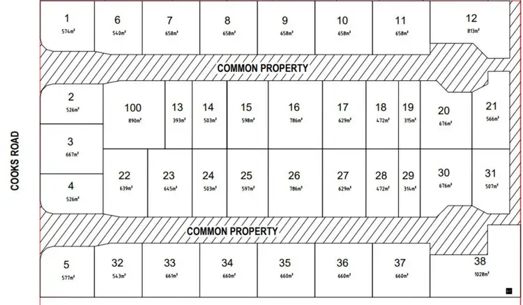 Second view of Homely land listing, LOT 32, 34 Cooks Road, Urraween QLD 4655