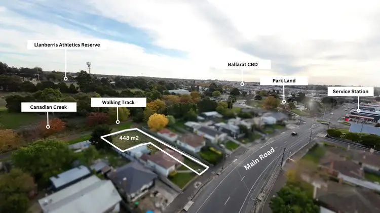 Main view of Homely land listing, 218A Main Road, Golden Point VIC 3350
