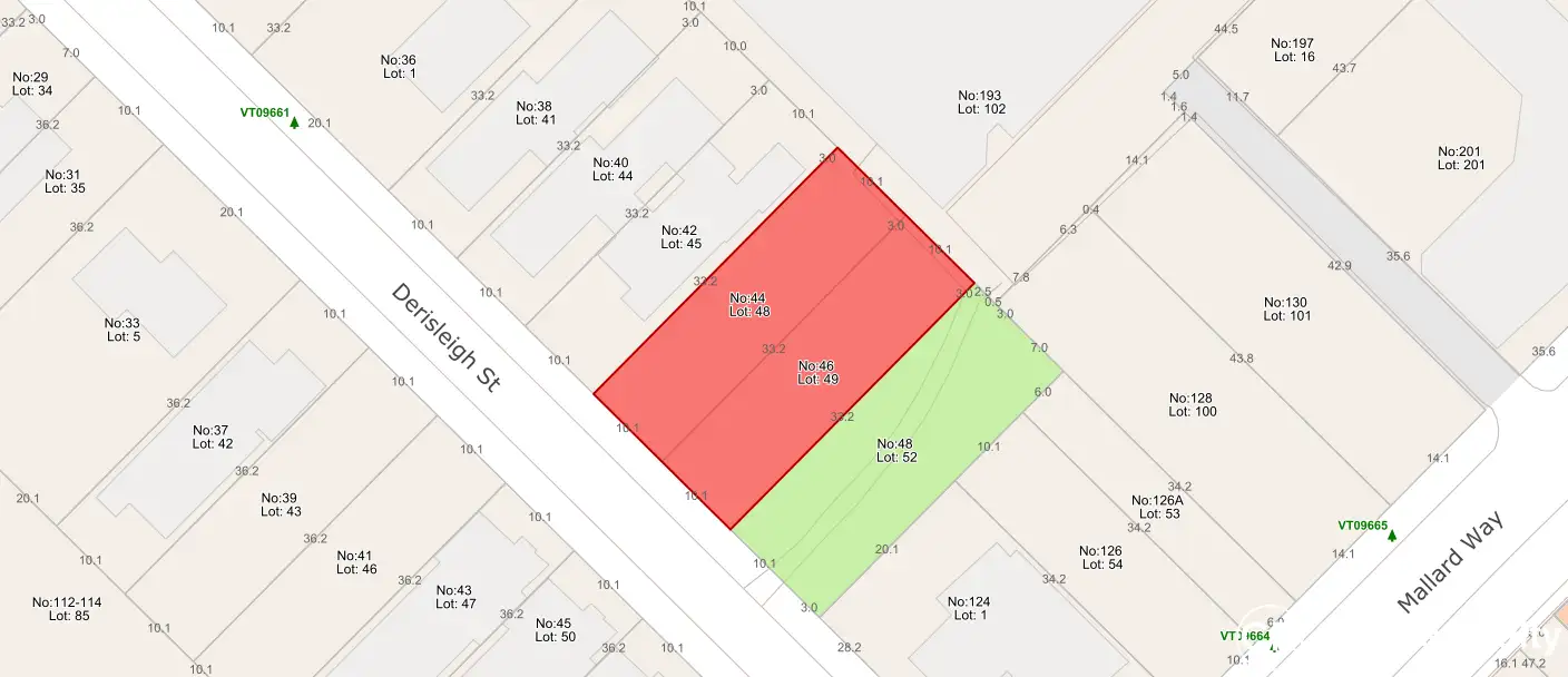 Main view of Homely land listing, 44-46 Dersleigh Street, Cannington WA 6107