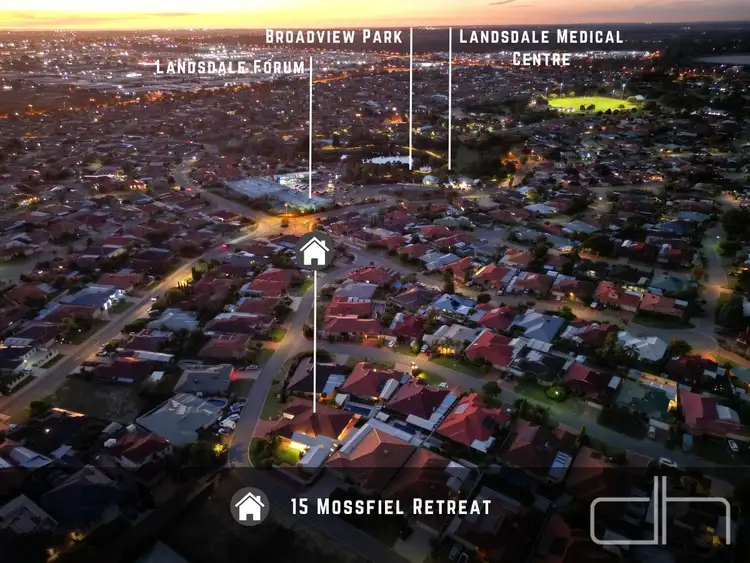 Second view of Homely house listing, 15 Mossfiel Retreat, Landsdale WA 6065