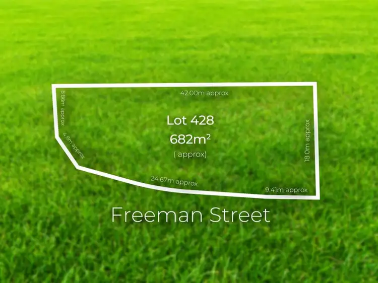Main view of Homely land listing, 428 Freeman Street, Bannockburn VIC 3331