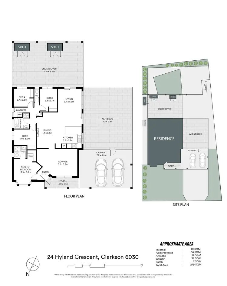 Second view of Homely house listing, 24 Hyland Crescent, Clarkson WA 6030