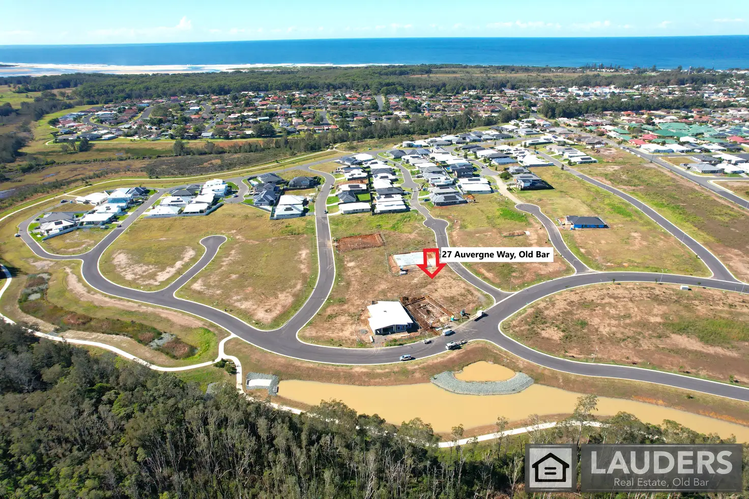 Main view of Homely land listing, 27 Auvergne Way, Old Bar NSW 2430