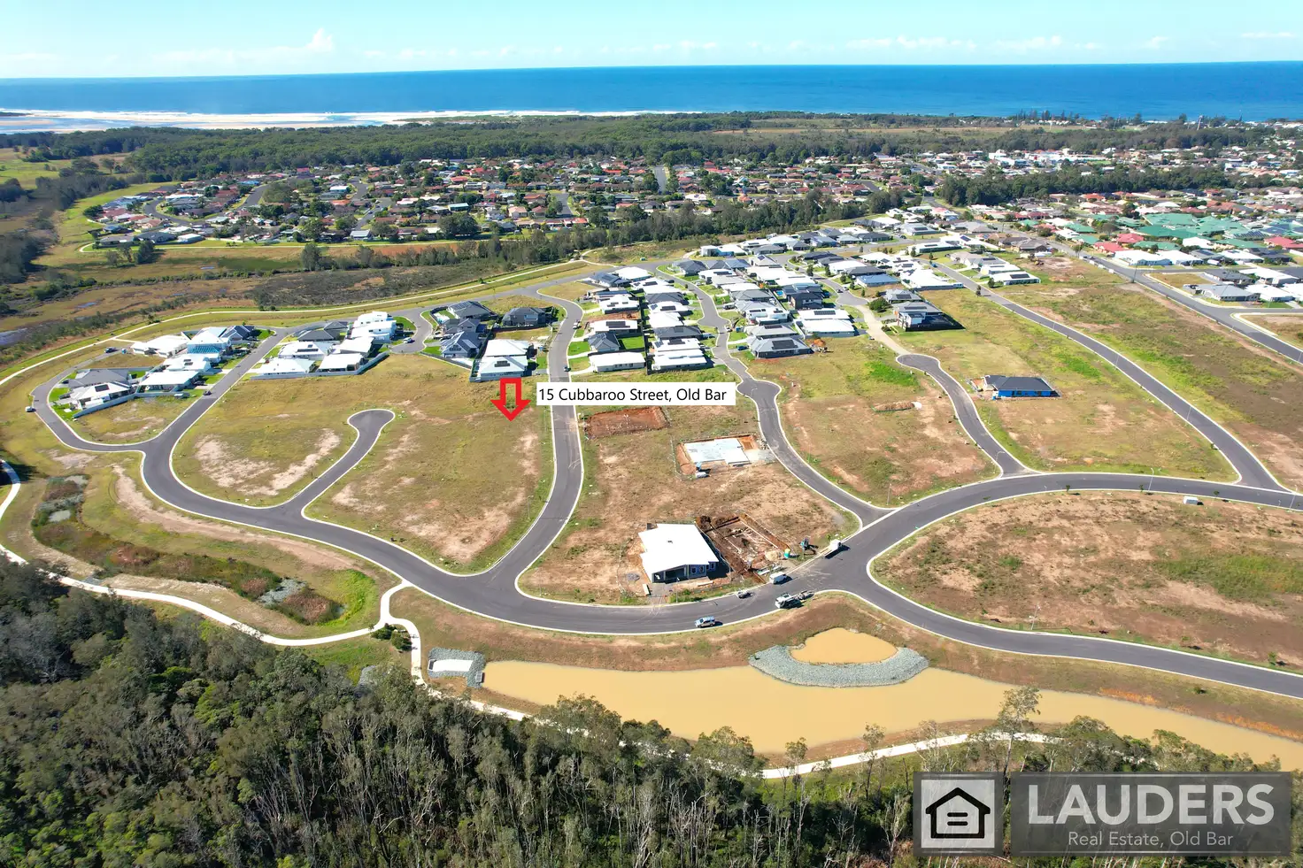 Main view of Homely land listing, 15 Cubbaroo Street (lot 184), Riverside Estate, Old Bar NSW 2430