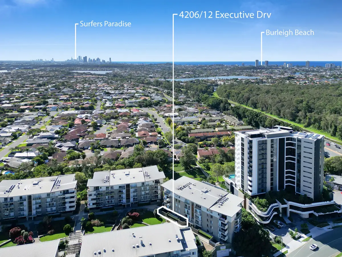 Main view of Homely apartment listing, 4206/12 Executive Drive, Burleigh Waters QLD 4220