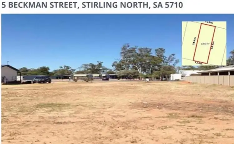 Main view of Homely land listing, 5 Beckman Street, Stirling North SA 5710