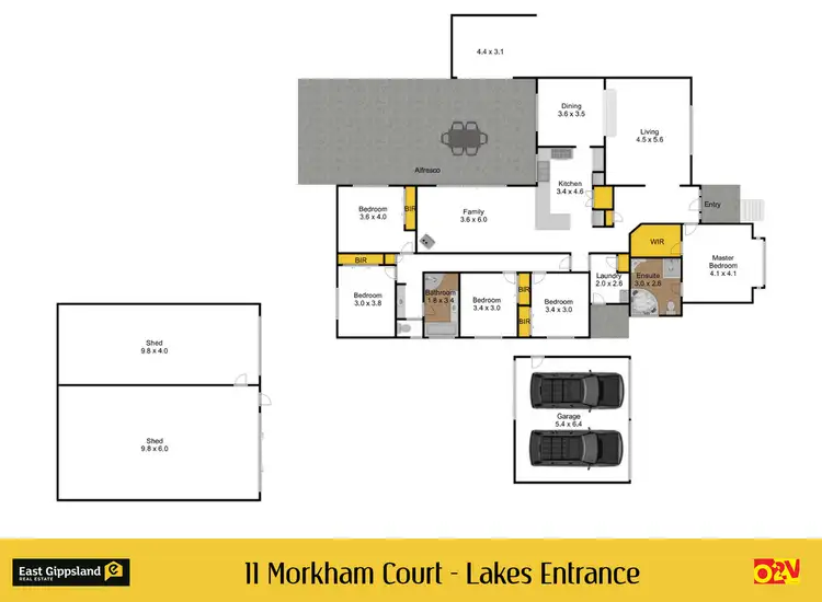 Fifth view of Homely house listing, 11 Morkham Crt, Lakes Entrance VIC 3909