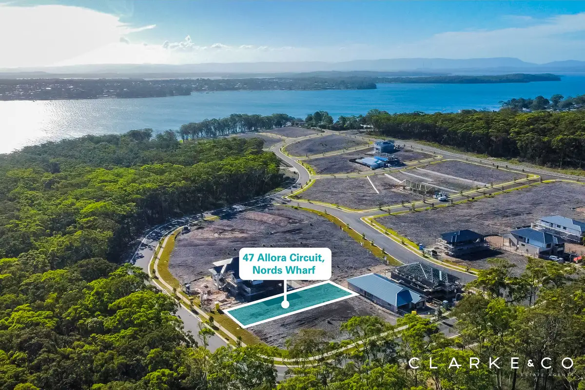 Main view of Homely land listing, 47 Allora Circuit, Nords Wharf NSW 2281