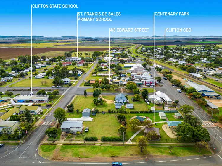 Main view of Homely unit listing, 4/8 Edward Street, Clifton QLD 4361
