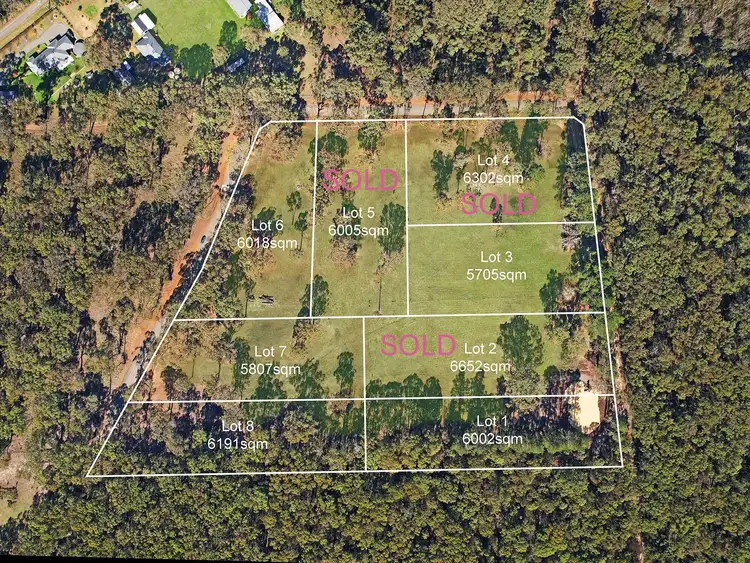 LOT 1 - 8 Wildwood/Nandi/Wattlebird, Wingello NSW 2579