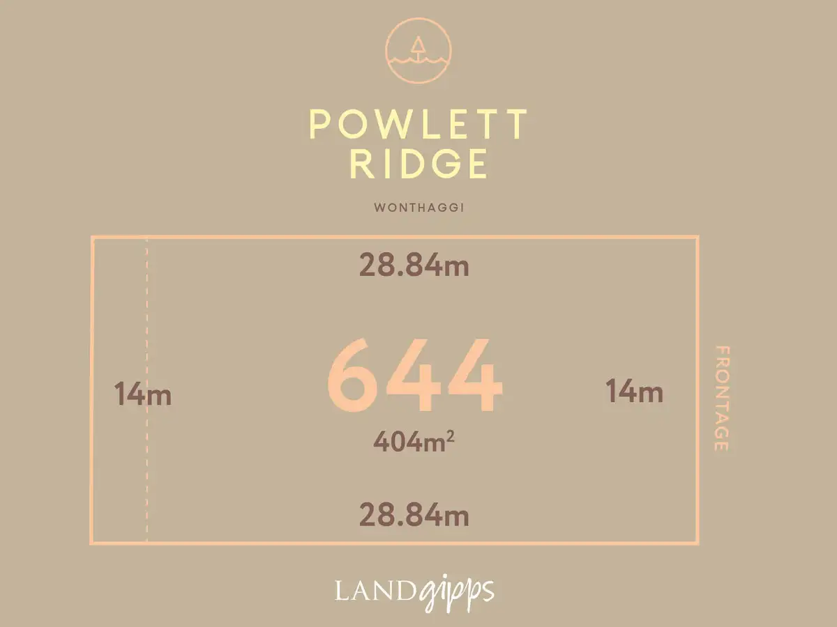 Main view of Homely land listing, LOT 644 Powlett Ridge Estate, Wonthaggi VIC 3995