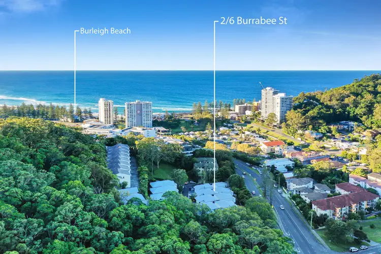 Main view of Homely townhouse listing, 2/6 Burrabee Street, Burleigh Heads QLD 4220