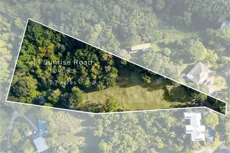 Second view of Homely land listing, 61 Sunrise Road, Eumundi QLD 4562