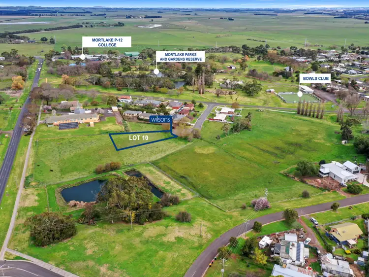 Main view of Homely land listing, Lot 10 Tea Tree Court, Mortlake VIC 3272