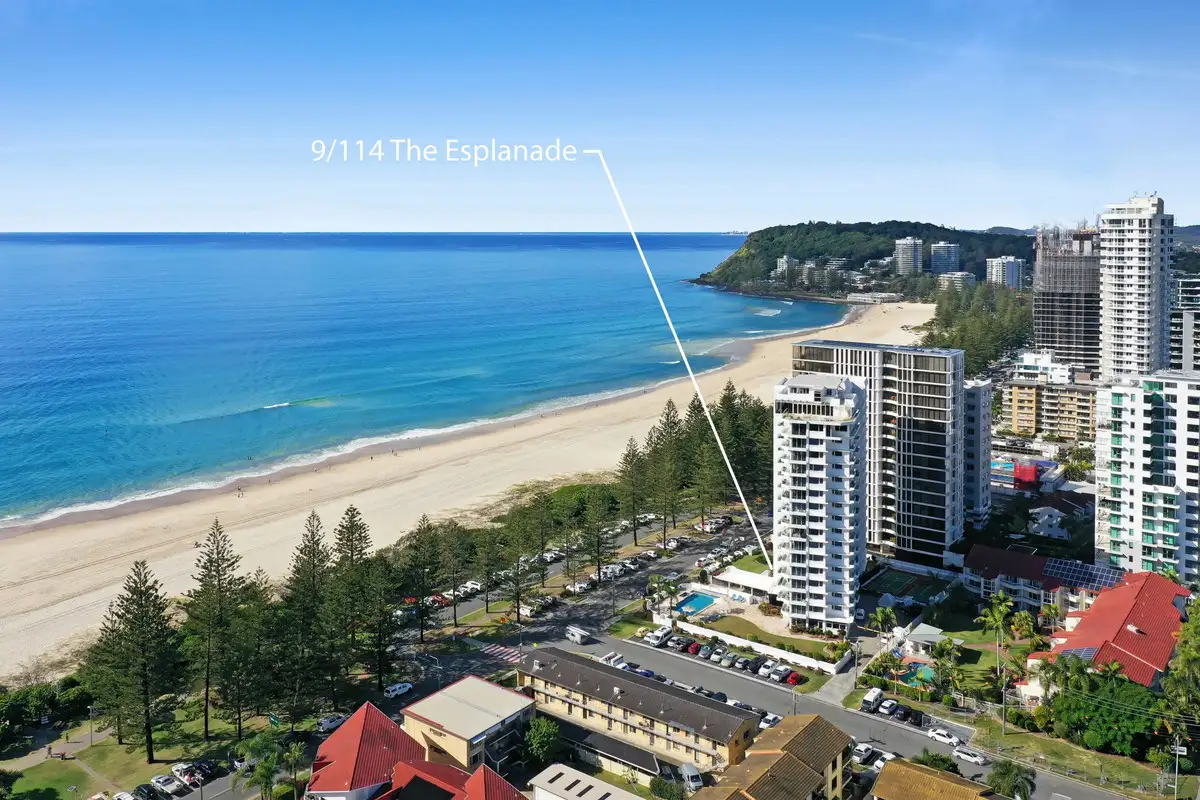 Main view of Homely unit listing, 9/114 The Esplanade, Burleigh Heads QLD 4220