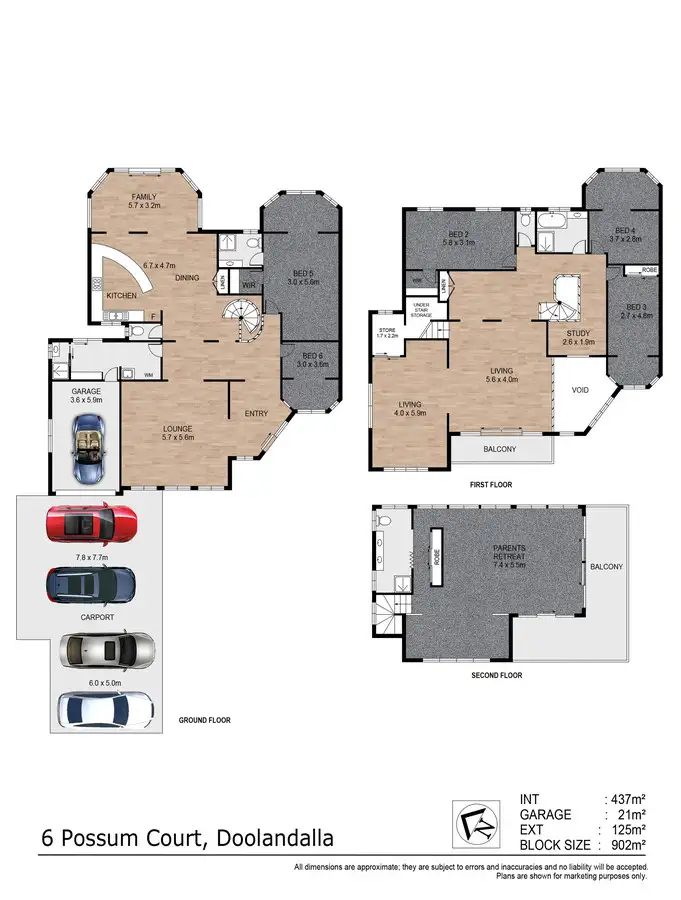 Second view of Homely house listing, 6 Possum Court, Doolandella QLD 4077