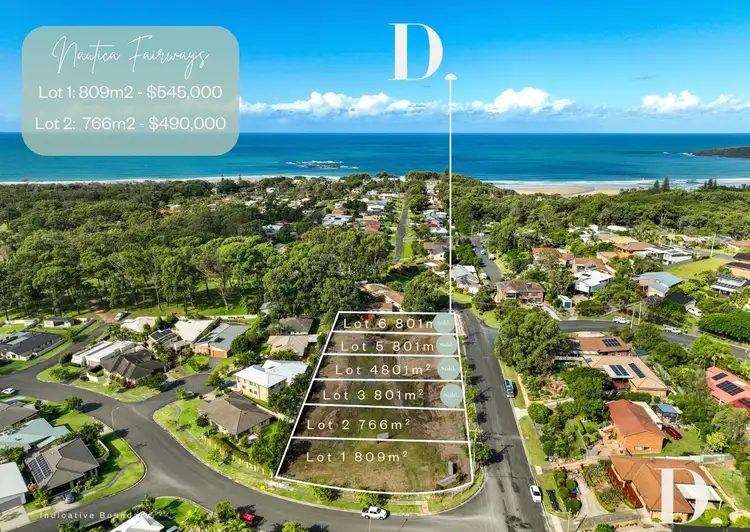 Lot 1 & 2 Mariner Drive, Safety Beach NSW 2456