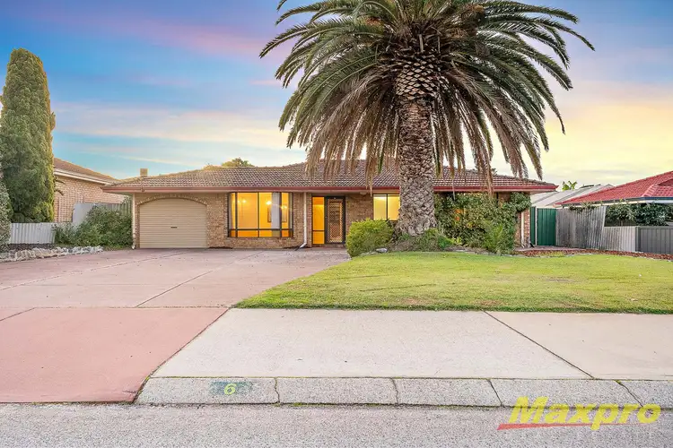 Main view of Homely house listing, 6 Pegley Drive, Parkwood WA 6147