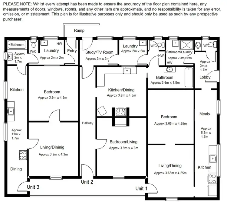 Third view of Homely unit listing, 1, 2 & 3/20 Johnson Street, Port Augusta SA 5700